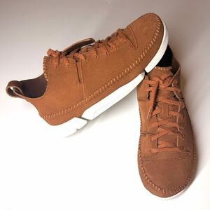 Clarks Men’s Trigenic Flex Suede  Comfort Trainers Shoes Size- 8 M